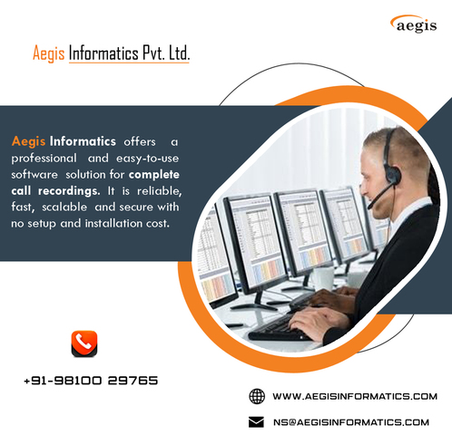 Call recording aegis display